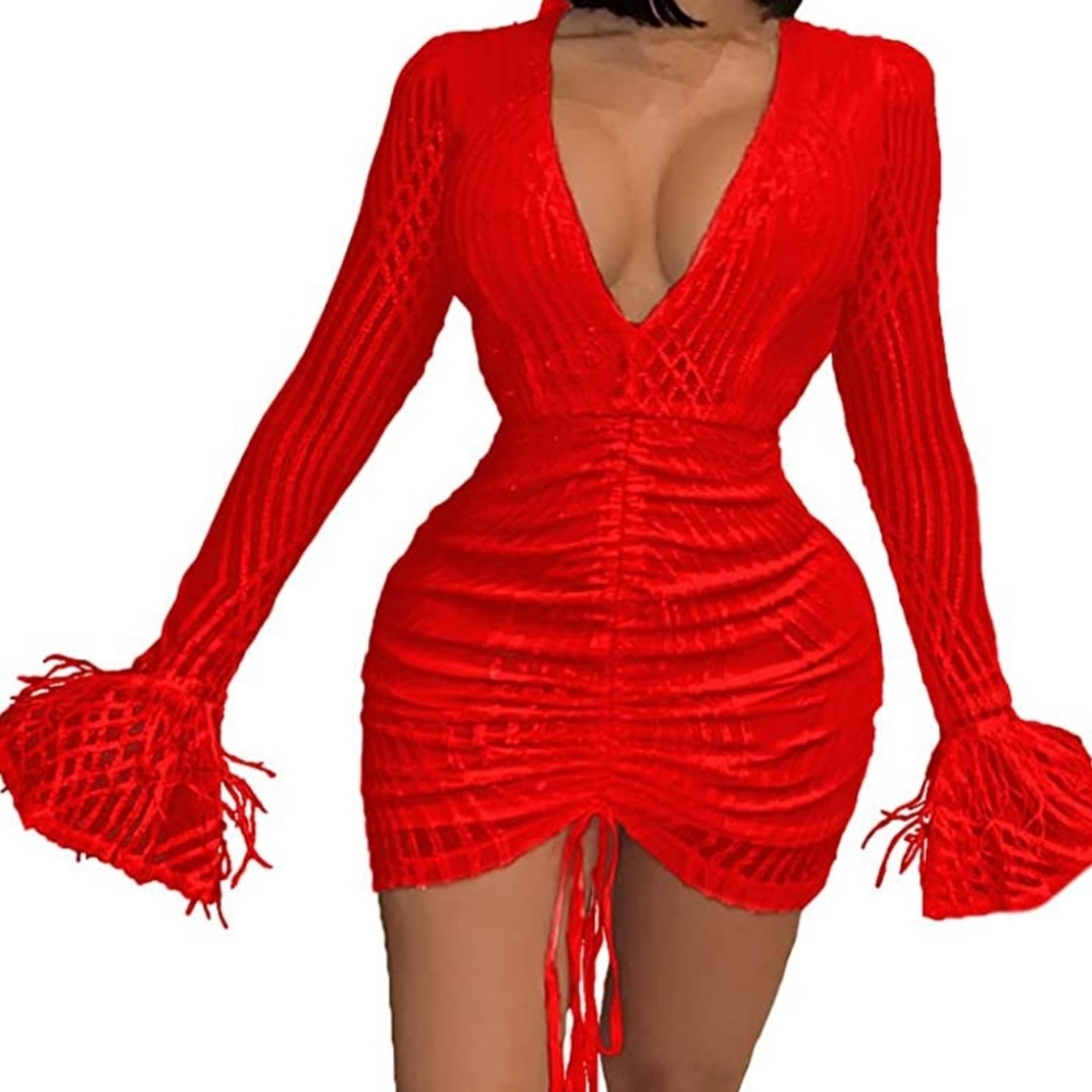 Red dress